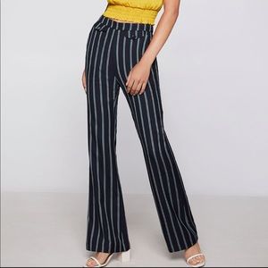 striped flare bottoms